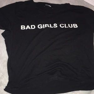 bad girls club crop top